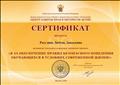 28.12.2018. Сертификат ФГБНУ "ЦЕНТР ЗАЩИТЫ ПРАВ и ИНТЕРЕСОВ ДЕТЕЙ" участнику социально значимого проекта "Я за обеспечение правил безопасного поведения обучающихся в условиях современной жизни!" 28.12.2018. Сертификат ФГБНУ "ЦЕНТР ЗАЩИТЫ ПРАВ и ИНТЕРЕСОВ ДЕТЕЙ" участнику социально значимого проекта "Я за обеспечение правил безопасного поведения обучающихся в условиях современной жизни!"